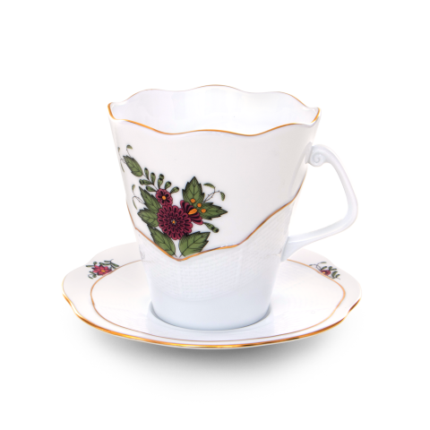 Cup with saucer